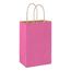 Matte Color Twisted Paper Handle Shopper