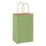 Matte Color Twisted Paper Handle Shopper