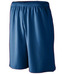 Longer Length Wicking Mesh Athletic Shorts