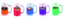 14 oz. Mood Beer Stein (1 Side), Full Color Digital