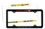 Thin Panel License Plate Frame, Full Color Digital