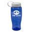 Poly-Pure -27oz. Transparent Bottle -Tethered Lid