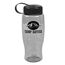 Poly-Pure -27oz. Transparent Bottle -Tethered Lid
