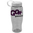 Poly-Pure -27oz. Transparent Bottle -Tethered Lid