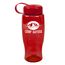 Poly-Pure -27oz. Transparent Bottle -Tethered Lid