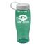 Poly-Pure -27oz. Transparent Bottle -Tethered Lid