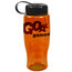 Poly-Pure -27oz. Transparent Bottle -Tethered Lid