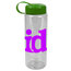 The Guzzler - 32 oz. Trans. Bottle-Tethered Lid