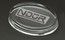 Oval Paperweight - Deep Etched