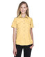 Harriton Ladies' Barbados Textured Camp Shirt