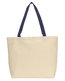 Colored Handle Tote