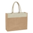 Jute Tote Bag With Front Pocket