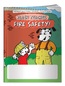 Coloring Book: Flash Teaches Fire Safety