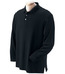 Devon & Jones Men's Pima Piqué Long-Sleeve Polo