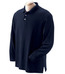 Devon & Jones Men's Pima Piqué Long-Sleeve Polo