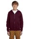 Jerzees Youth NuBlend® Fleece Full-Zip Hooded Sweatshirt