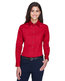 Harriton Ladies' Easy Blend™ Long-Sleeve Twill Shirt with Stain-R