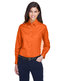 Harriton Ladies' Easy Blend™ Long-Sleeve Twill Shirt with Stain-R