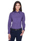 Harriton Ladies' Easy Blend™ Long-Sleeve Twill Shirt with Stain-R
