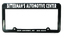 2 Holes License Plate Frame