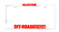 2 Holes License Plate Frame