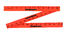 Folding Yardsticks - Fluorescent Finish