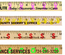 Ribbon Background Rulers - Clear Lacquer Finish