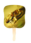 Stock Design Hand Fan - Rings