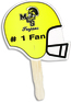 Football Shaped Hand Fan