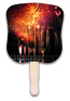 Stock Design Hand Fan - Fireworks
