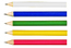 Round Golf Pencils