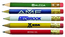 Round Golf Pencil with Erasers