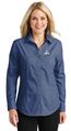 Ladies Crosshatch Easy Care Shirt (Many Colors!)