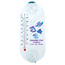 Large Acrylic Oval Temperature Gauge
