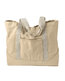 Authentic Pigment Pigment-Dyed Large Canvas Tote