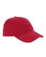 5-Panel Brushed Twill Unstructured Cap