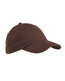 Big Accessories Brushed Twill Unstructured Cap