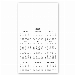 Calendar Large Magnet 3-29/32 x 6-15/16
