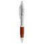 Curvaceous Matte Silver Ballpoint