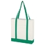Non-Woven Tote Bag With Trim Colors_Silk-Screen