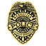 Badge Sticker on Roll | Police | 2 3/8